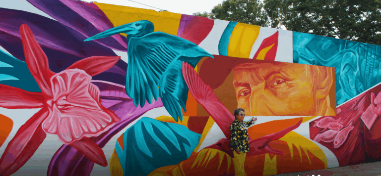 Murales de Tela